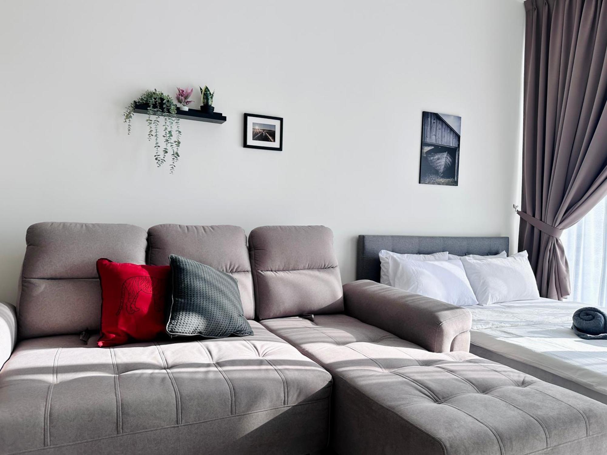 New 2Br Georgetown Warm And Lovely Homestay 10Pax-无敌美景两房民宿 Beacon Executive Suite מראה חיצוני תמונה