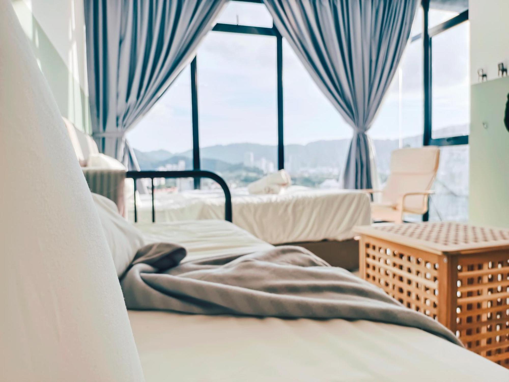 New 2Br Georgetown Warm And Lovely Homestay 10Pax-无敌美景两房民宿 Beacon Executive Suite מראה חיצוני תמונה