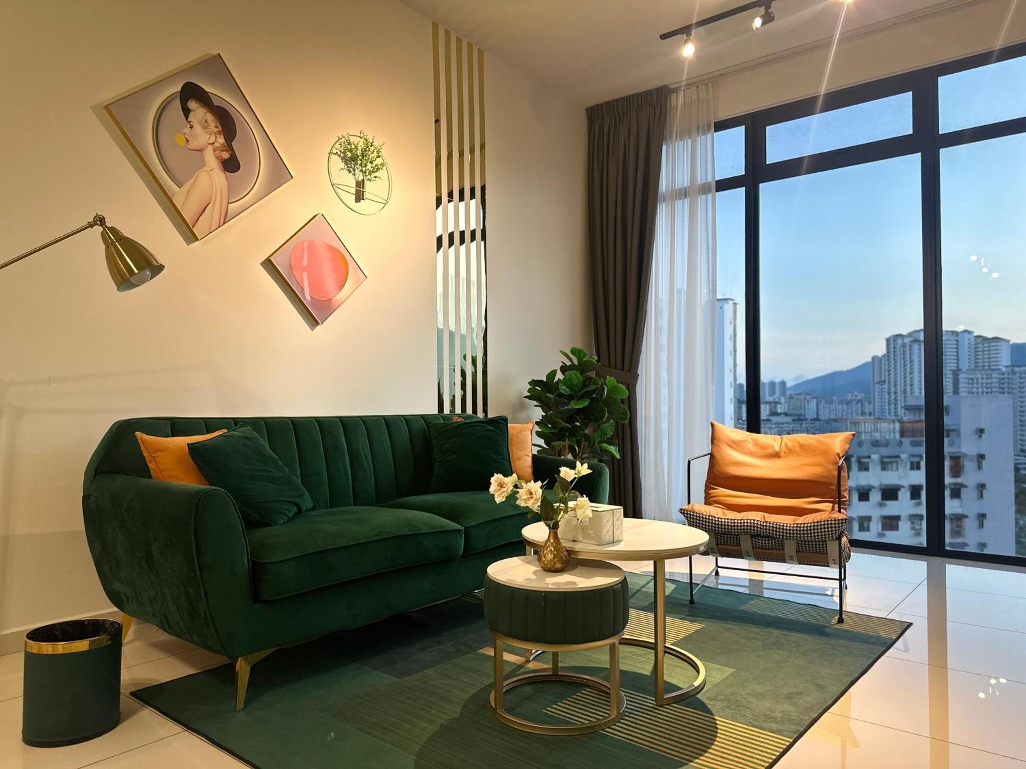 New 2Br Georgetown Warm And Lovely Homestay 10Pax-无敌美景两房民宿 Beacon Executive Suite מראה חיצוני תמונה