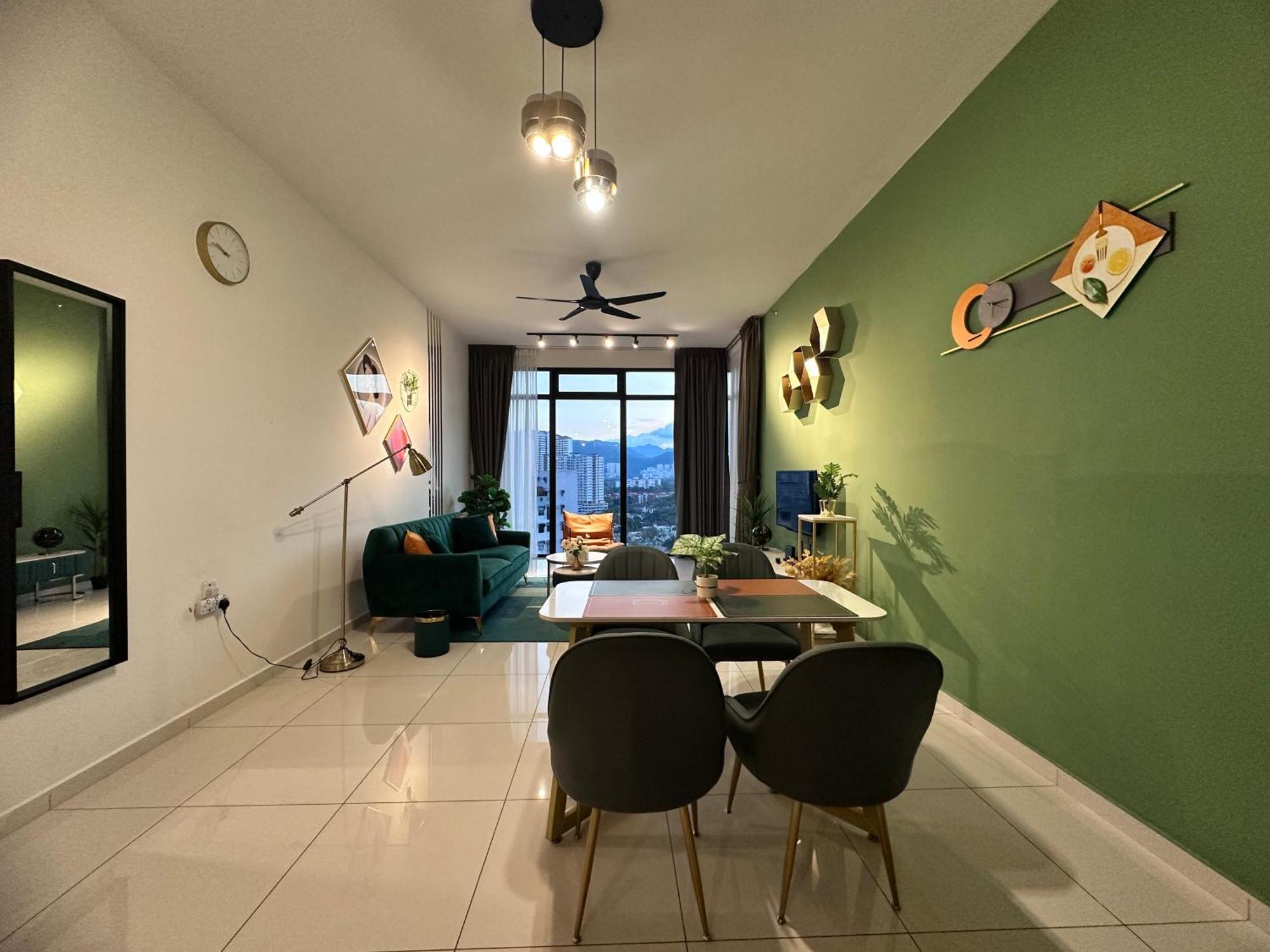 New 2Br Georgetown Warm And Lovely Homestay 10Pax-无敌美景两房民宿 Beacon Executive Suite מראה חיצוני תמונה